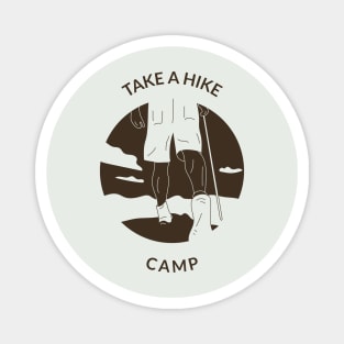 Take a Hike Camp Magnet